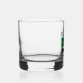 Persoonlijke Groene Afstuderen Klas van 2026 Whisky Glas (Rechts)