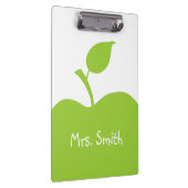 Persoonlijke groene appel klembord (Rechts)