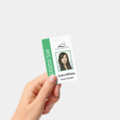 Persoonlijke Groene BedrijfsVeiligheid identiteits Badge (Handheld)