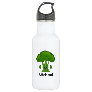 Persoonlijke Groene Broccoli Waterfles