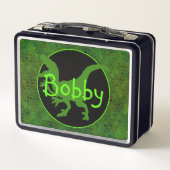 Persoonlijke Groene Dinosaur Huid (Achterkant)