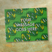 Persoonlijke groene DNA-medische wetenschap Legpuzzel