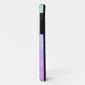 Persoonlijke groene en Paarse Waterverf Case-Mate iPhone Case (Achterkant/links)