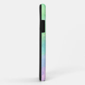 Persoonlijke groene en Paarse Waterverf Case-Mate iPhone Case (Achterkant/rechts)