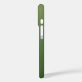 Persoonlijke groene ombre Case-Mate iPhone case (Achterkant / Links)