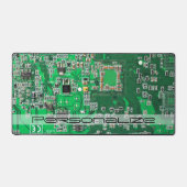 Persoonlijke groene PCB-printplaat voor IT-profess Bureaumat (Voorkant)