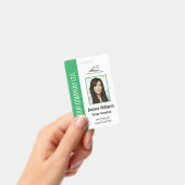 Persoonlijke groene personeels-ID voor bedrijven Badge (Handheld)