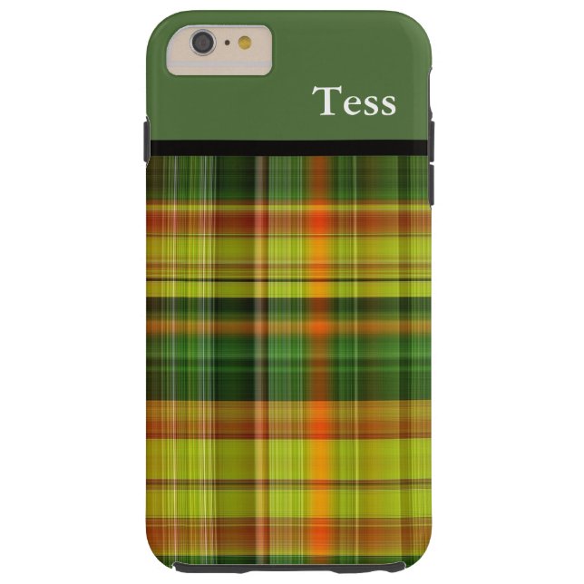 Persoonlijke Groene Pset iPhone Case (Achterkant)