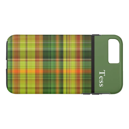 Persoonlijke Groene Pset iPhone Case (Achterkant (Horizontaal))