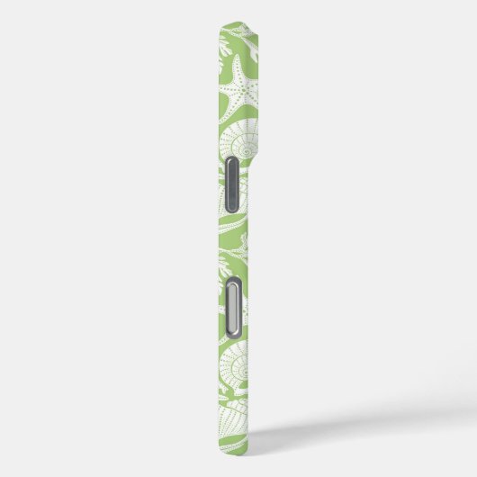 Persoonlijke Groene Schelpen Case-Mate iPhone Case (Achterkant / Rechts)