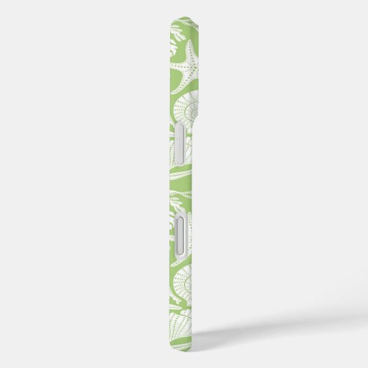 Persoonlijke Groene Schelpen Case-Mate iPhone Case (Achterkant / Rechts)