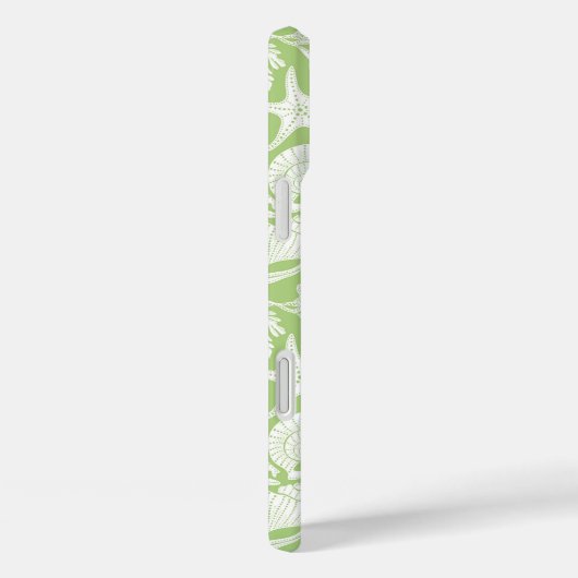 Persoonlijke Groene Schelpen Case-Mate iPhone Case (Achterkant / Rechts)