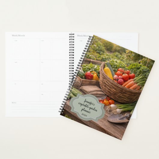 Persoonlijke groentetuin keukentuin planner (Display)
