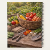 Persoonlijke groentetuin keukentuin planner (Achterkant)
