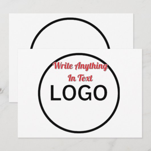 Persoonlijke groet in het nieuwe jaar feestdagenkaart (Voorkant / Achterkant)