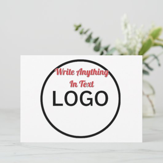 Persoonlijke groet in het nieuwe jaar feestdagenkaart (Staand voorkant)