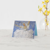 Persoonlijke groet kaart (Gele Bloem)