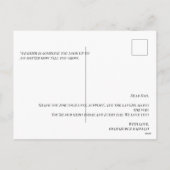 Persoonlijke groet voor vader, opa of echtgenoot feestdagenkaart (Achterkant)