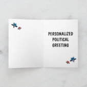 Persoonlijke Groetkaart Bill Clinton Kaart (Binnen)