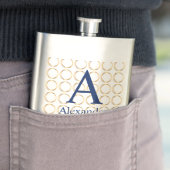 Persoonlijke Groomsman Flask met aangepaste naam e Flacon (Voorbeeld)