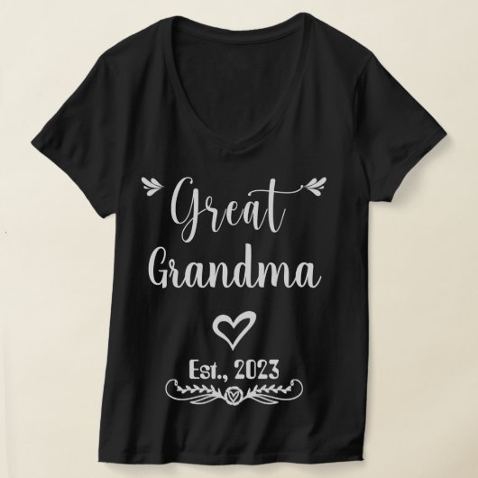 Persoonlijke grootmoeder Granny Mommom Nana Mimi T-shirt (Laagn)