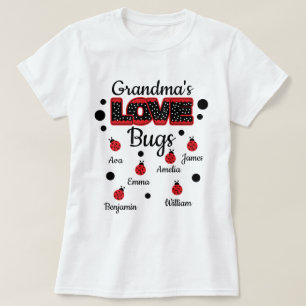 Persoonlijke grootmoeders liefdesbuik T-Shirt