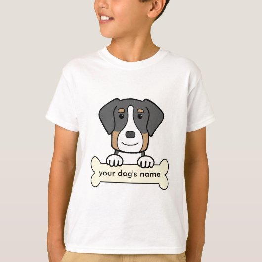 Persoonlijke grootse Zwitserse berghond T-shirt (Voorkant)
