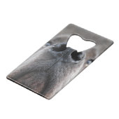 Persoonlijke Grote Dane Bottelopener Creditkaart Flessenopener (Achterkant Gekanteld)