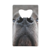 Persoonlijke Grote Dane Bottelopener Creditkaart Flessenopener (Achterkant)