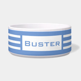 Persoonlijke grote dierenkom voerbakje