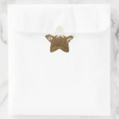 Persoonlijke Grumpy AFICIONADO Puggy sigaar Ster Sticker (Tas)