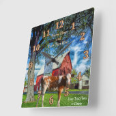 Persoonlijke Guernsey Koe- en Boerderij klokken (Hoek)