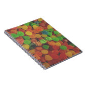 Persoonlijke Gumdrops Snoep Notitieboek (Rechterzijde)