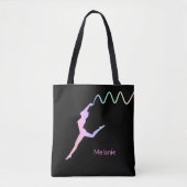 Persoonlijke gymnastiek tote bag (Voorkant)
