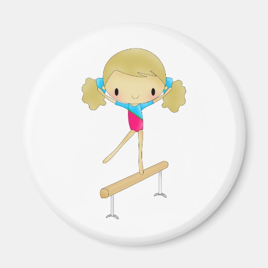 Persoonlijke Gymnastiekgiften en -accessoires Magneet (Voorkant)