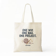 Persoonlijke Haakwerk Projecttas