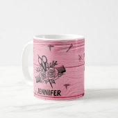 Persoonlijke Haarstylist Humoureuze Mok (Voorkant links)