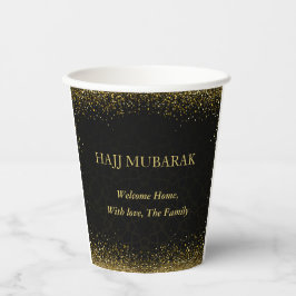 Persoonlijke Hajj Mubarak Welkom Thuis Papieren Be Bekers