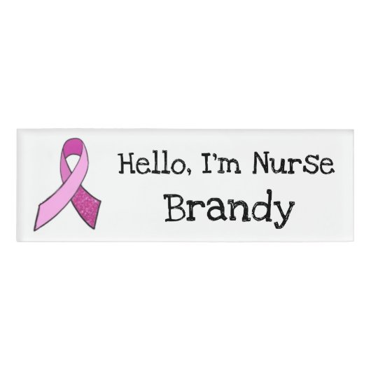 Persoonlijke Hallo, Im Nurse Name Tag (Voorkant)
