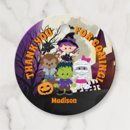 Persoonlijke Halloween-bedankkaartjes voor kindere Bedankjes Labels