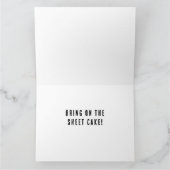 Persoonlijke Halloween Birthday Kaart (Binnen)