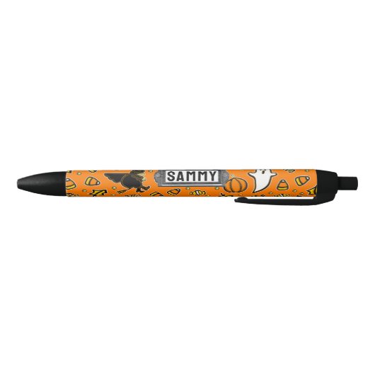 Persoonlijke Halloween Black Ink Pen (Bodem)