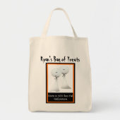 Persoonlijke Halloween-Canvas tas (Voorkant)