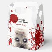 Persoonlijke HALLOWEEN Gable Doos GRIEZELIGE POP B Bedankdoosjes (Geopend)