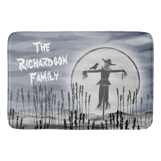 Persoonlijke halloween Horror Creepy-ruggengraat Badmat (Voorkant)