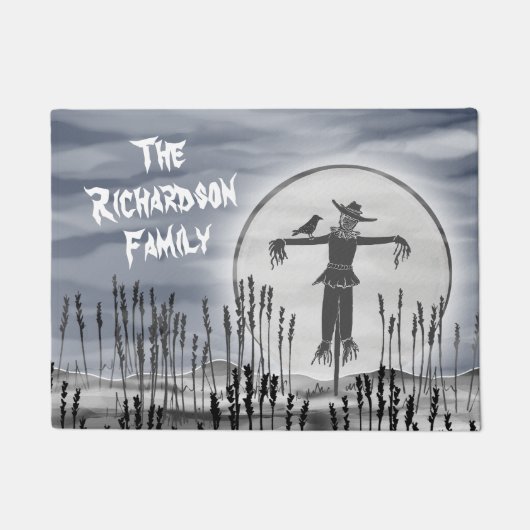 Persoonlijke halloween Horror Creepy-ruggengraat Deurmat (Voorkant)