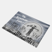 Persoonlijke halloween Horror Creepy-ruggengraat Deurmat (Schuin)