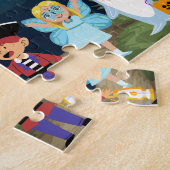 Persoonlijke Halloween Kinderrader Legpuzzel (Zijkant)