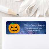 Persoonlijke Halloween Kleine Pompoen Etiket (Insitu)