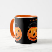 Persoonlijke Halloween Mok (Voorkant links)